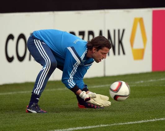 24.03.2015, xjhx, Fussball International, Training Deutsche Fussball Nationalmanschaft, v.l. Roman Weidenfeller (Deutsche Fussball Nationalmannschaft DFB)