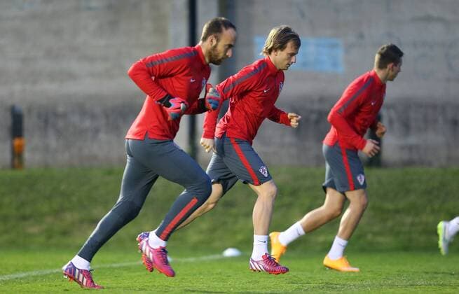 CRO football team training - Zagreb, Croatia 24.03.2015., Zagreb, Croatia - Training of Croatian national football team, EM quali.  IgorxKralj PIXSELL