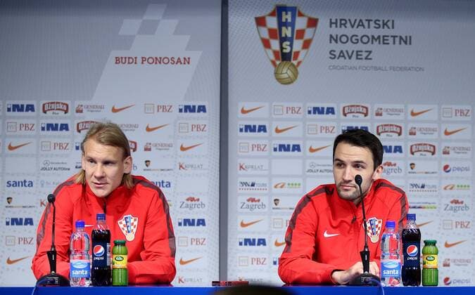Soccer press conference PK Pressekonferenz - Zagreb, Croatia 24.03.2015., Zagreb, Croatia - Press Conference of Croatian national football team.  IgorxKralj PIXSELL