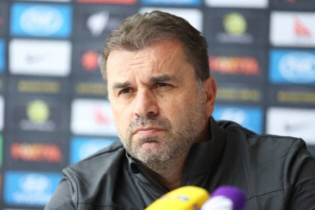 ANGE POSTECOGLOU PRESSEKONFERENZ FUSSBALL NATIONALMANNSCHAFT AUSTRALIEN BRUCHWEG STADION MAINZ 