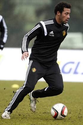 - BRUSSELS, BELGIUM: Belgium s Moussa Dembele pictured in action during a training session of Belgian national soccer team Red Devils, Wednesday 25 March 2015, in Neerpede, Brussels. Belgium will play it s fourth and fifth game of the Euro 2016 qualification against Cyprus on 28 March in Belgium and against Israel on 31 March in Israel. DIRKxWAEM  x04593255x
