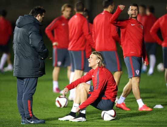 Domagoj Vida Croatian national football team training - Zagreb, Croatia 25.03.2015.  IgorxKralj PIXSELL