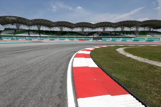 Motorsports: FIA Formula One World Championship WM Weltmeisterschaft 2015, Grand Prix of Malaysia, Sepang International Circuit, general view, curbs xHOCHxZWEIx