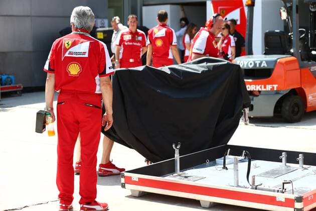 26.03.2015 - Ferrari garage Malaysian Grand Prix, Sepang 26 - 29 March 2015 