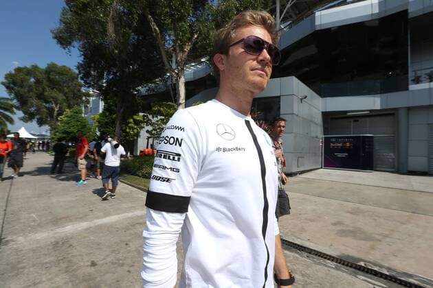 Motorsports: FIA Formula One World Championship WM Weltmeisterschaft 2015, Grand Prix of Malaysia, 6 Nico Rosberg (GER, Mercedes AMG Petronas Formula One Team), xHOCHxZWEIx