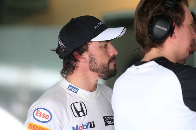 Motorsports: FIA Formula One World Championship WM Weltmeisterschaft 2015, Grand Prix of Malaysia, 14 Fernando Alonso (ESP, McLaren Honda), xHOCHxZWEIx