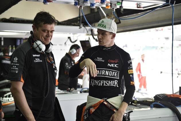 27.03.2015 - Free Practice 1, Nico Hulkenberg (GER) Sahara Force India F1 VJM08 Malaysian Grand Prix, Sepang 26 - 29 March 2015 