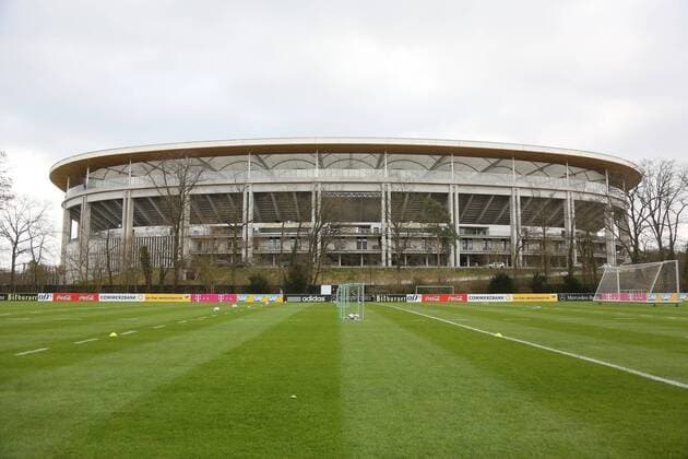 Trainingsplatz an der Commerzbank Arena (Eintracht Frankfurt) - Training der Deutschen Nationalmannschaft in Frankfurt