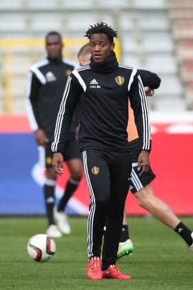 - BRUSSELS, BELGIUM: Belgium s Michy Batshuayi pictured during a training session of Belgian national soccer team Red Devils, Friday 27 March 2015, in Brussels. Belgium will play it s fourth and fifth game of the Euro 2016 qualification against Cyprus in Belgium and against Israel on 31 March in Israel. BRUNOxFAHY  x04594452x