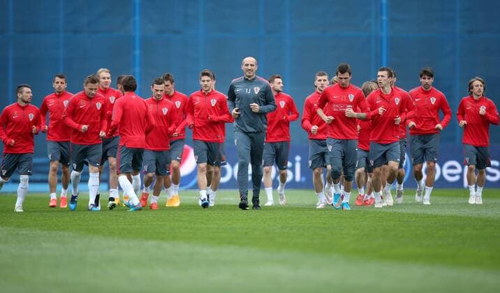 European Qualifiers - Croatia - Norway - Croatia training 27.03.2015., Zagreb, Croatia - Croatia players take part in a training session ahead of their UEFA EURO EM Europameisterschaft Fussball 2016 qualifier against Norway.  IgorxKralj PIXSELL