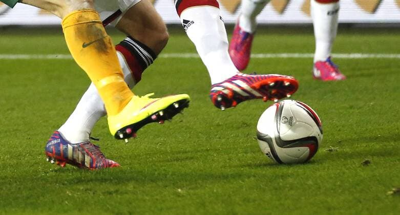 Close up view during the friendly match between Germany and Australia, Fritz-Walter-Stadion in Kaiserslautern on March 25., 2015. Länderspiel von Weltmeister Deutschland gegen Australien beim Testspiel in Hinblick auf die Qualifikation der Europameisterschaft 2016.