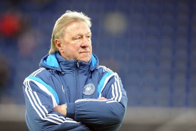 Horst Hrubesch (Trainer, Coach Deutschland) Fussball --- U21 U 21 Nationalmannschaft --- Deutschland vs Italien --- 27.03.2015 EP_RSL