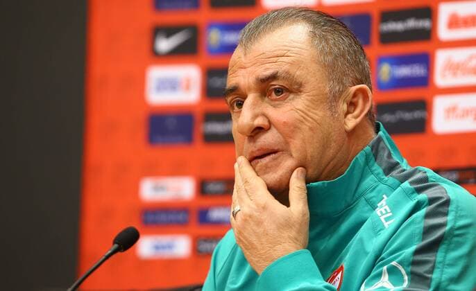Turkey National Football Team Head Coach Fatih Terim during the press conference PK Pressekonferenz in Amsterdam, Netherlands on March 27, 2015 