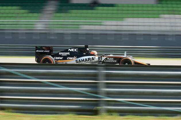 Niko Huelkenberg, Sahara Force India F1, Malaysia in Kuala Lumpur Sepang 28.03.2015 Photo:mspb Lukas Gorys Niko Huelkenberg, formula 1 GP, Malaysia