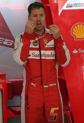Sebastian Vettel, Scuderia Ferrari, formula 1 GP, Malaysia in Kuala Lumpur Sepang 28.03.2015 Photo:mspb Thomas Melzer Sebastian Vettel, formula 1 GP, Malaysia