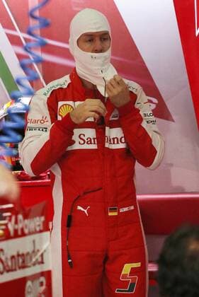 Sebastian Vettel, Scuderia Ferrari, formula 1 GP, Malaysia in Kuala Lumpur Sepang 28.03.2015 Photo:mspb Thomas Melzer Sebastian Vettel, formula 1 GP, Malaysia