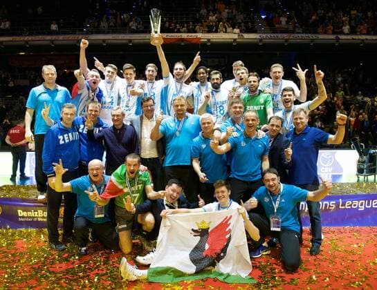 Volleyball Berlin 29.03.2015 Champions League Finale Zenith Kazan gewinnt