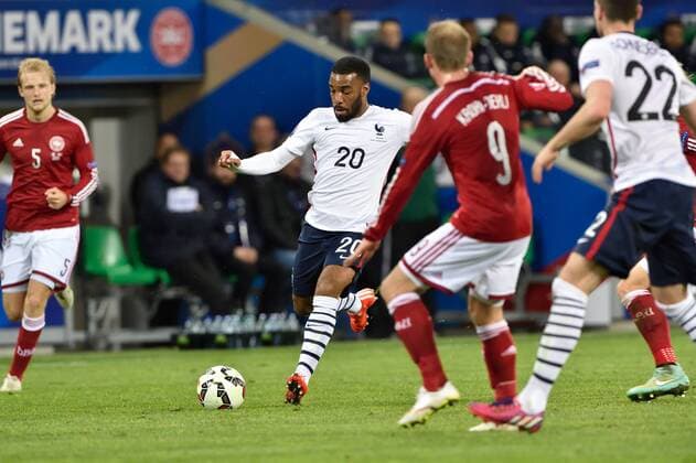 Alexandre Lacazette (france) FOOTBALL : France vs Danmark - 29 03 2015 FredericChambert 