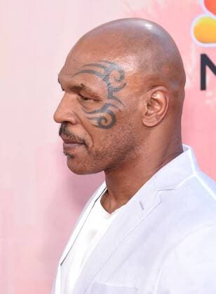 March 29, 2015 - Los Angeles, California, U.S. - Mike Tyson arrives for the 2015 iHeartRadio Music Awards held at the Shrine Auditorium. 2015 iHeartRadio Music Awards - ZUMAo05_