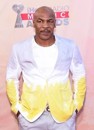 March 29, 2015 - Los Angeles, California, U.S. - Mike Tyson arrives for the 2015 iHeartRadio Music Awards held at the Shrine Auditorium. 2015 iHeartRadio Music Awards - ZUMAo05_