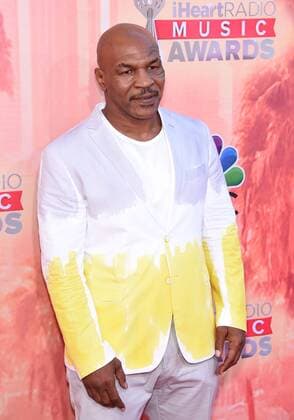 March 29, 2015 - Los Angeles, California, U.S. - Mike Tyson arrives for the 2015 iHeartRadio Music Awards held at the Shrine Auditorium. 2015 iHeartRadio Music Awards - ZUMAo05_