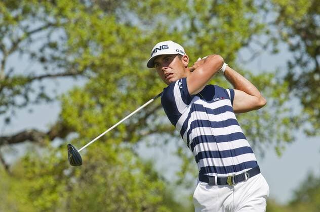March 29, 2015: Billy Horschel in action final round Valero Texas Open at TPC San Antonio AT&T Oaks Course. San Antonio, Texas. PGA Golf Herren Golf 2015: Valero Texas Open MAR 29 - ZUMAc04_