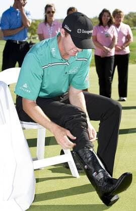 March 29, 2015: Jimmy Walker wins the final round Valero Texas Open at TPC San Antonio ATandT Oaks Course. San Antonio, Texas. PGA Golf Herren Golf 2015: Valero Texas Open MAR 29 - ZUMAc04_