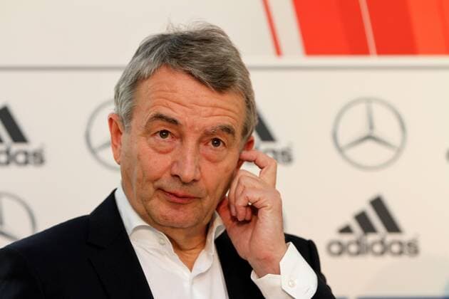 30.03.2015 Frankfurt, DFB-Zentrale Deutscher Fußball-Bund (DFB), Frauennationalmannschaft Planungen vor der Frauen-WM 2015 in Kanada - Trainerwechsel 2016 DFB-Präsident Wolfgang Niersbach