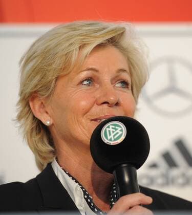 30.03.2015, xfux, Fussball, DFB Pressekonferenz Damen, v.l. Trainerin Silvia Neid ((Deutsche Fussball Nationalmanschaft Damen)