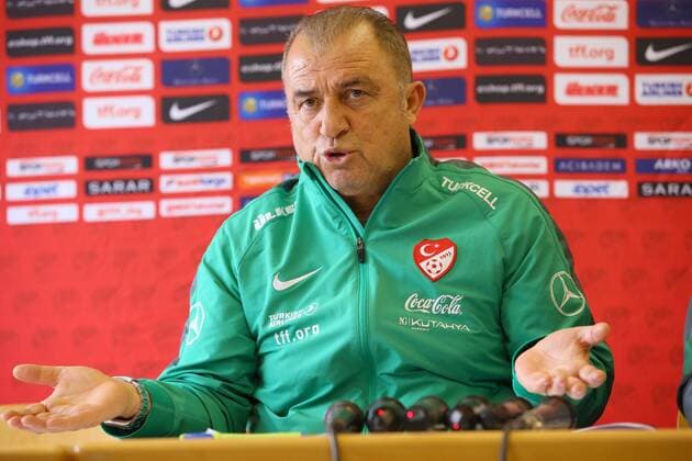 Turkey National Football Team Head Coach Fatih Terim during the press conference PK Pressekonferenz in Luksenburg on March 30, 2015. 