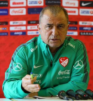Turkey National Football Team Head Coach Fatih Terim during the press conference PK Pressekonferenz in Luksenburg on March 30, 2015. 