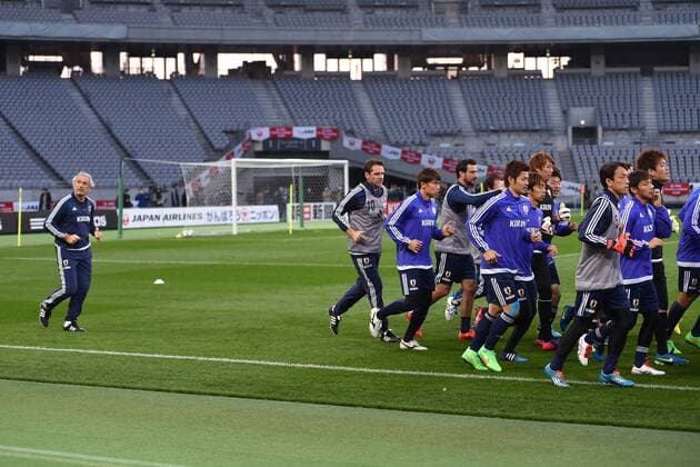 Vahid Halilhodzic (JPN), MARCH 30, 2015 - Football Soccer : Japan training session at Tokyo Stadium in Tokyo, Japan. Noxthirdxpartyxsales  (dlra004180)
