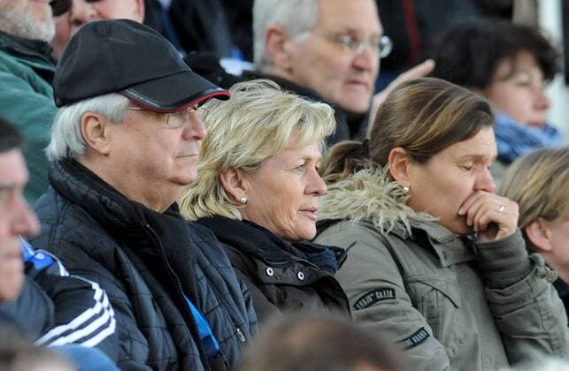 01.04.2015, xfux, Fussball DFB Pokal Halbfinale Damen, 1.FFC Frankfurt - Turbine Potsdam, v.l. Trainerin Silvia Neid (Deutsche Fussball Nationalmanschaft Damen)