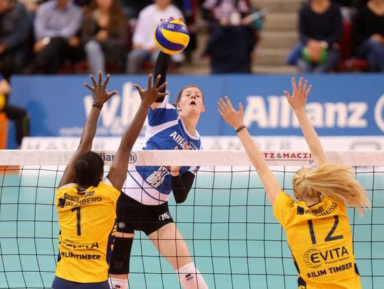 Stuttgart Volleyball Playoffs Halbfinale Allianz MTV Stuttgart vs. Schweriner SC, Renata Sandor (Stuttgart)