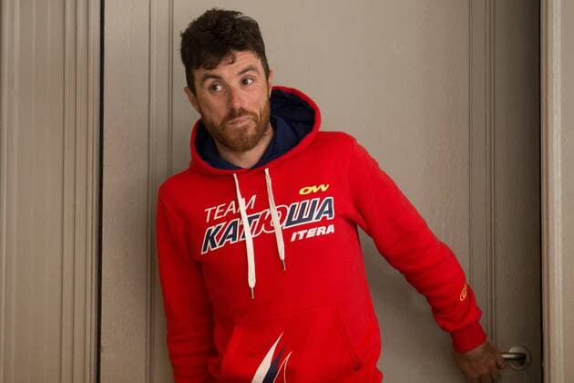 - KORTRIJK, BELGIUM: Italian Luca Paolini of Team Katusha pictured at a press conference PK Pressekonferenz of Katusha cycling team ahead of Sunday s Ronde van Vlaanderen - Tour des Flandres - Tour of Flanders cycling race, Friday 03 April 2015, in Kortrijk. KURTxDESPLENTER  x04598563x