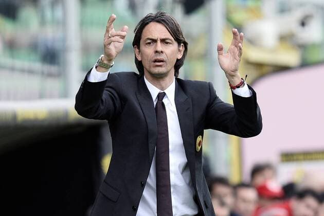 Palermo, 04.04.2015 - Serie A 2014 2015 - US Palermo vs AC Milan - Filippo Inzaghi 
