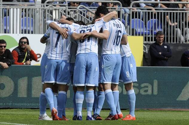 Miroslav Klose Lazio Goal celebration - Cagliari, 04-04-2015 - Serie A 2014 2015 - Cagliari Calcio - Lazio Roma 1-3 -