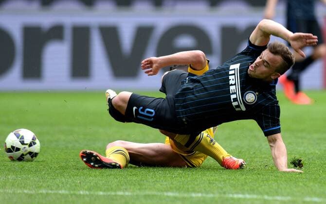 IPP20150404 Football - soccer: Serie A, Inter Mailand - FC Parma, Xherdan Shaqiri xHOCHxZWEIx xItalyxPhotoxPressx 