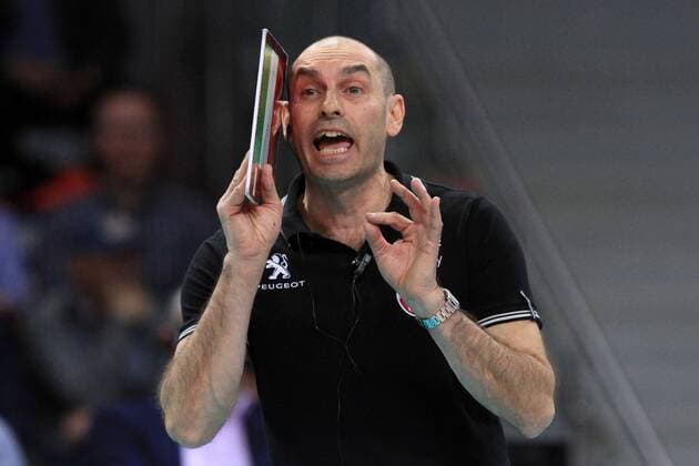 04.04.2015, SZCZECIN - CEV CHAMPIONS LEAGUE 2014 2015 - FINAL FOUR - FINAL MATCH - KPS CHEMIK POLICE - UNEDO YAMAMAY BUSTO ARSIZIO - CARLO PARISI -  20150404_KC_CHEMIK-BUSTO_067