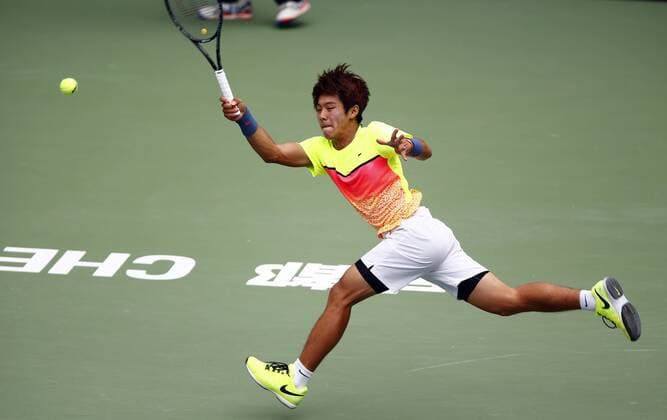 Tennis. ITF Junior masters. Chengdu (CHN). Duck Hee Lee (KOR) .