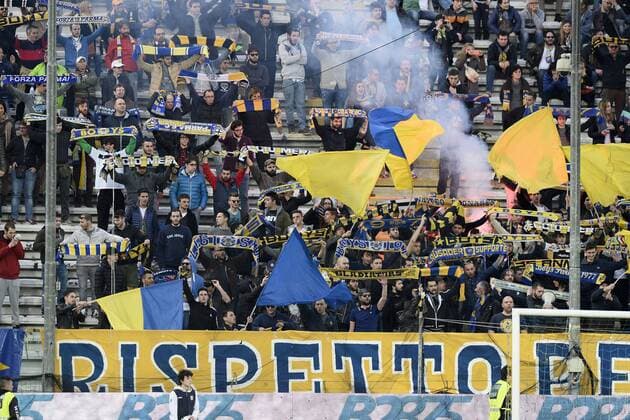 Parma, 08.04.2015 - Serie A 2014 2015 - FC Parma Fans - 