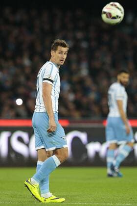 Miroslav Klose Lazio - Napoli, 08-04-2015 - Coppa Italia - SSC Napoli - Lazio Roma - cesarexpurini