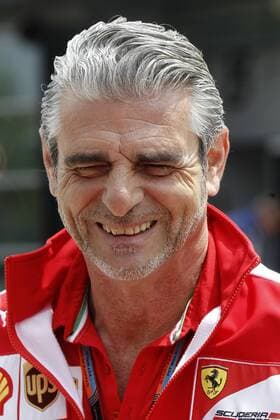 Motorsports: FIA Formula One World Championship WM Weltmeisterschaft 2015, Grand Prix of China, Maurizio Arrivabene (ITA, Scuderia Ferrari) xHOCHxZWEIx