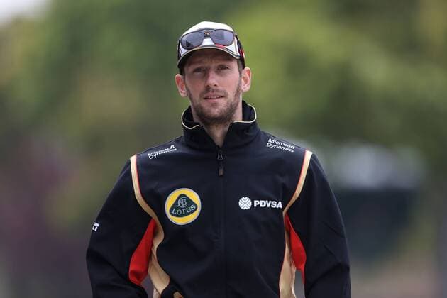 Motorsports: FIA Formula One World Championship WM Weltmeisterschaft 2015, Grand Prix of China, 8 Romain Grosjean (FRA, Lotus F1 Team), xHOCHxZWEIx