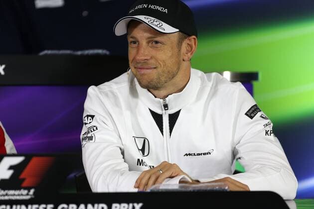 Motorsports: FIA Formula One World Championship WM Weltmeisterschaft 2015, Grand Prix of China, 22 Jenson Button (GBR, McLaren Honda), xHOCHxZWEIx