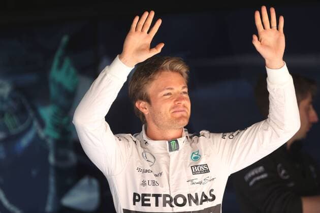 Motorsports: FIA Formula One World Championship WM Weltmeisterschaft 2015, Grand Prix of China, 6 Nico Rosberg (GER, Mercedes AMG Petronas Formula One Team), xHOCHxZWEIx
