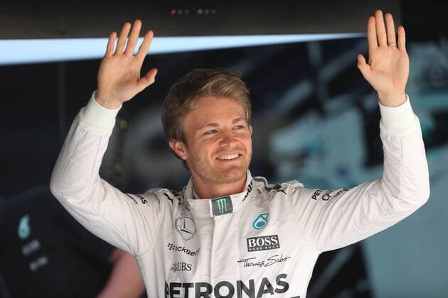 Motorsports: FIA Formula One World Championship WM Weltmeisterschaft 2015, Grand Prix of China, 6 Nico Rosberg (GER, Mercedes AMG Petronas Formula One Team), xHOCHxZWEIx