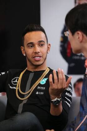 British F1 driver Lewis Hamilton of Mercedes AMG speaks at an interview ahead of the 2015 Formula 1 Chinese Grand Prix in Shanghai, China, 9 April 2015. Lewis Hamilton gears up for F1 Chinese Grand Prix  20150409_28158