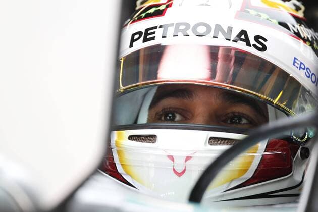 Motorsports: FIA Formula One World Championship WM Weltmeisterschaft 2015, Grand Prix of China, 44 Lewis Hamilton (GBR, Mercedes AMG Petronas Formula One Team), xHOCHxZWEIx