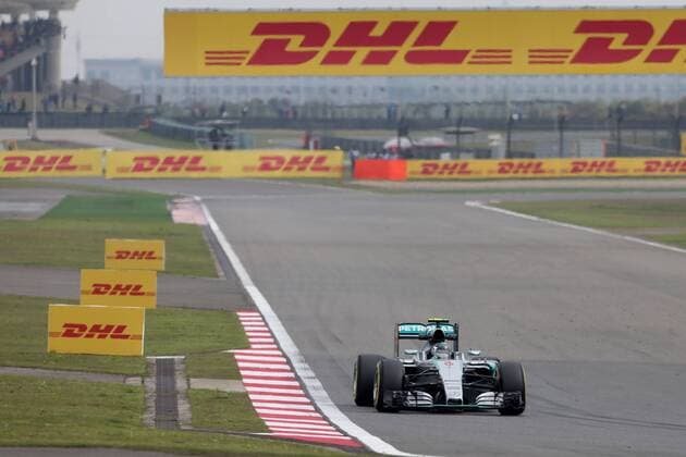 Motorsports: FIA Formula One World Championship WM Weltmeisterschaft 2015, Grand Prix of China, 6 Nico Rosberg (GER, Mercedes AMG Petronas Formula One Team), xHOCHxZWEIx